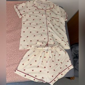 Cherry Pajama Set